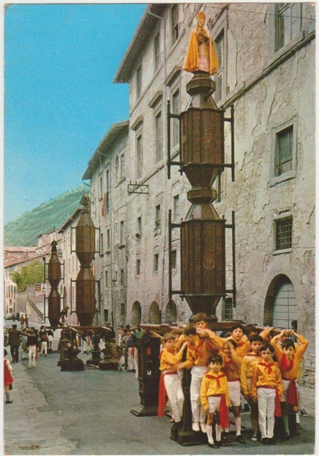 A Casa Di Cristina Lejlighed Gubbio Eksteriør billede